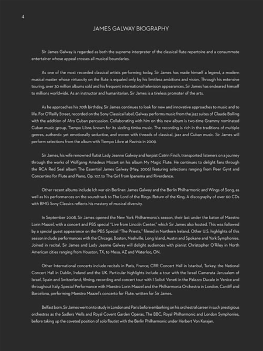Mozart for Flute Flute Solo scores gallery preview page 4