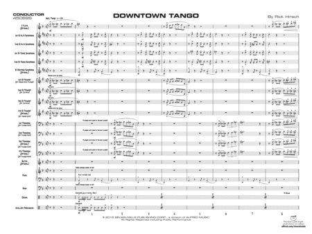 Downtown Tango: Score