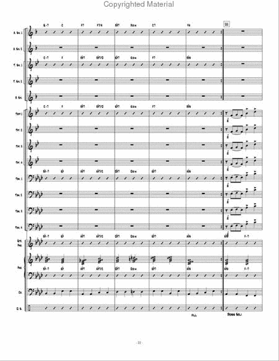 Don't Get Caught Jazz Ensemble scores gallery preview page 25