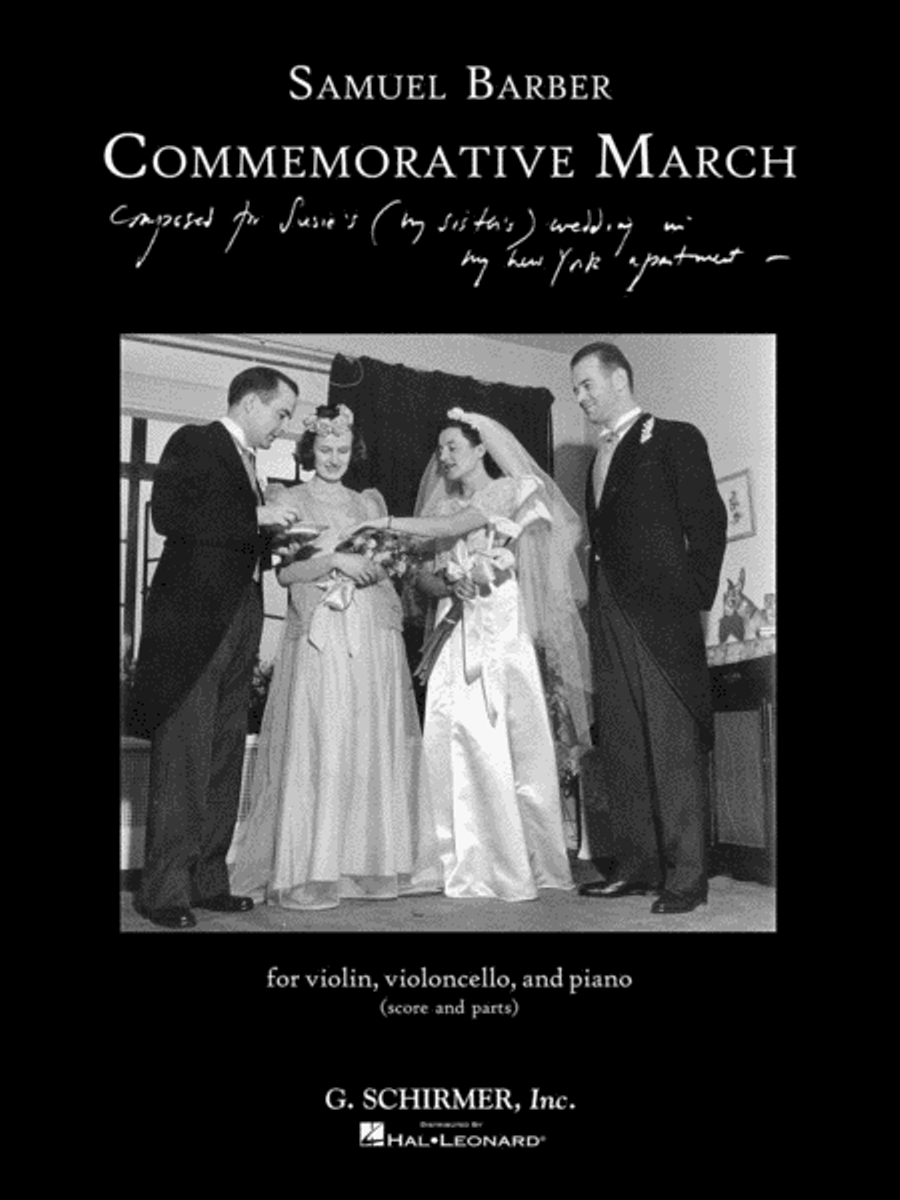 Commemorative March Piano Trio scores gallery preview page 1