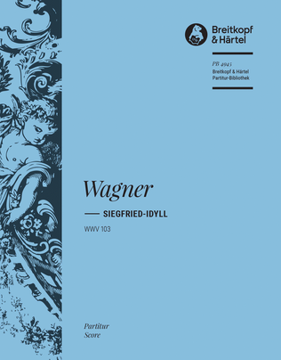 Book cover for Siegfried-Idyll WWV 103