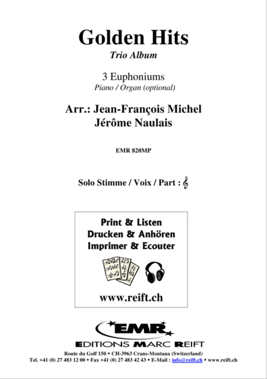 Golden Hits Euphonium Trio scores gallery preview page 2