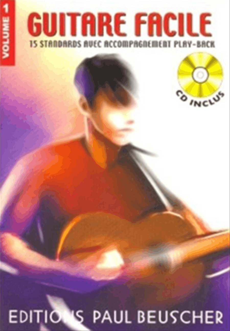 Guitare facile - Volume 1 Acoustic Guitar scores gallery preview page 1