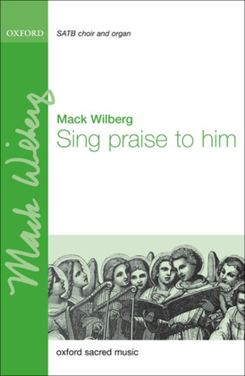 Book cover for Sing praise to him