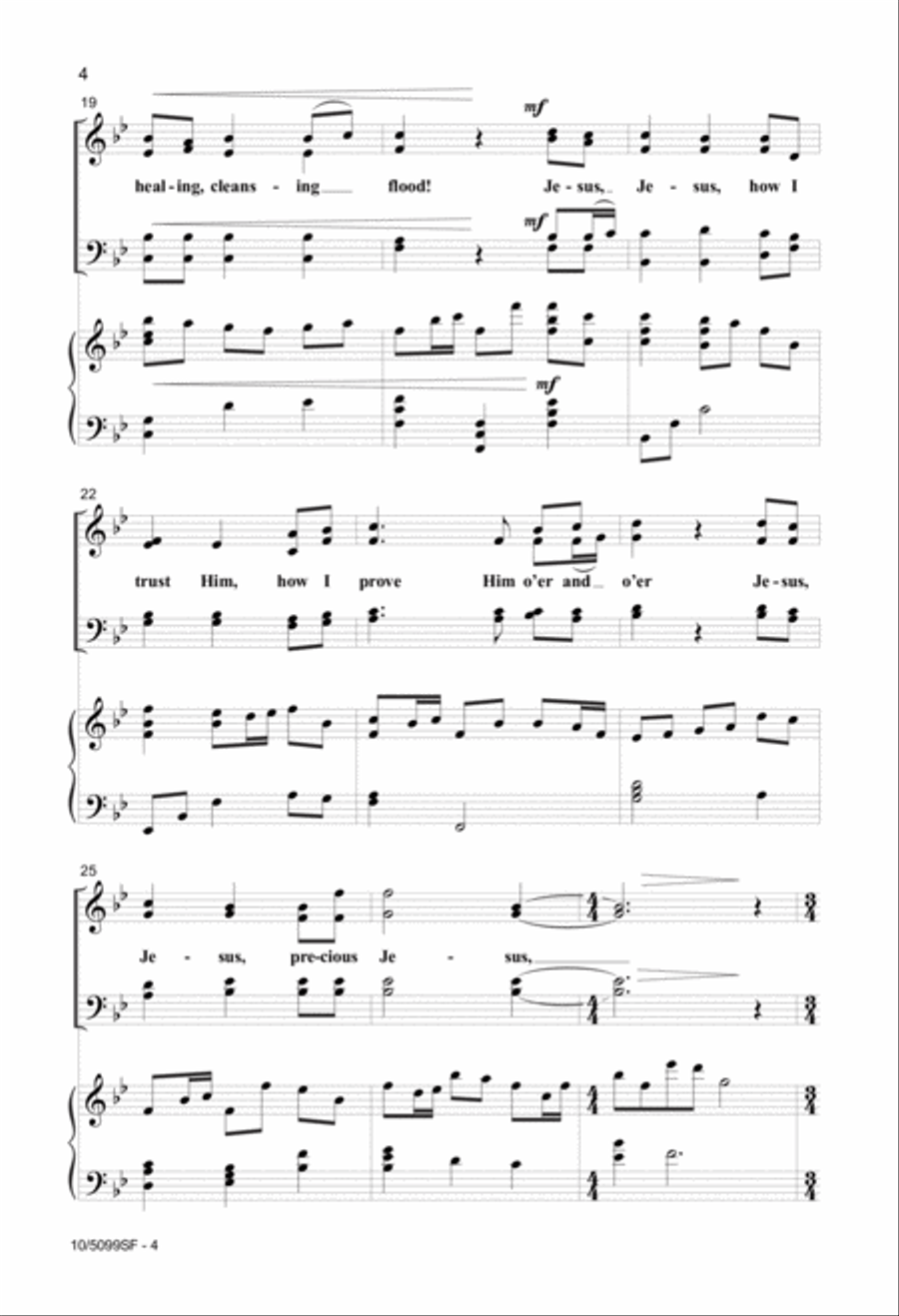 Oh, How Sweet Oh, How Sweet 4-Part scores gallery preview page 4