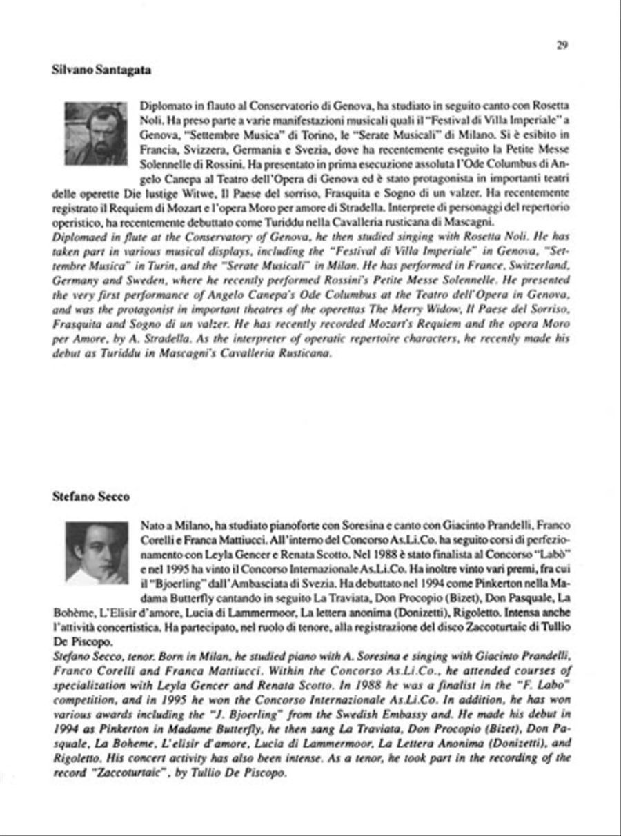 Cantolopera: Puccini Arias for Tenor Volume 1 Voice Solo scores gallery preview page 5