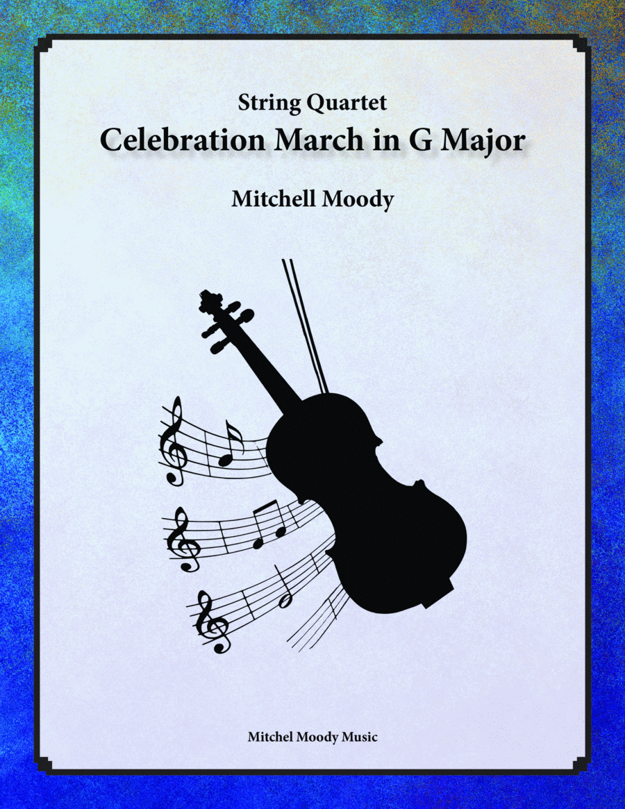 Celebration March in G Major - String Quartet String Quartet scores gallery preview page 1
