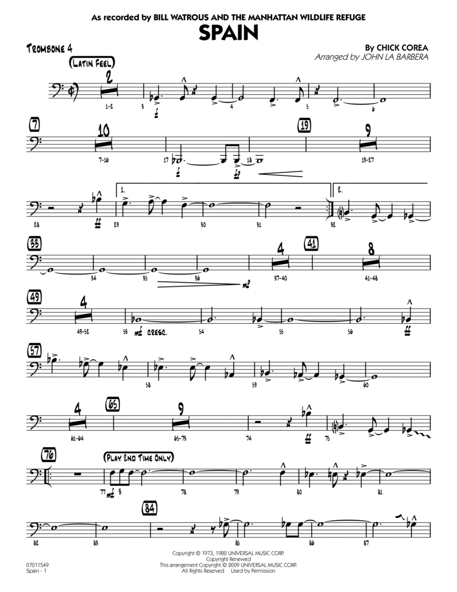 Spain - Trombone 4