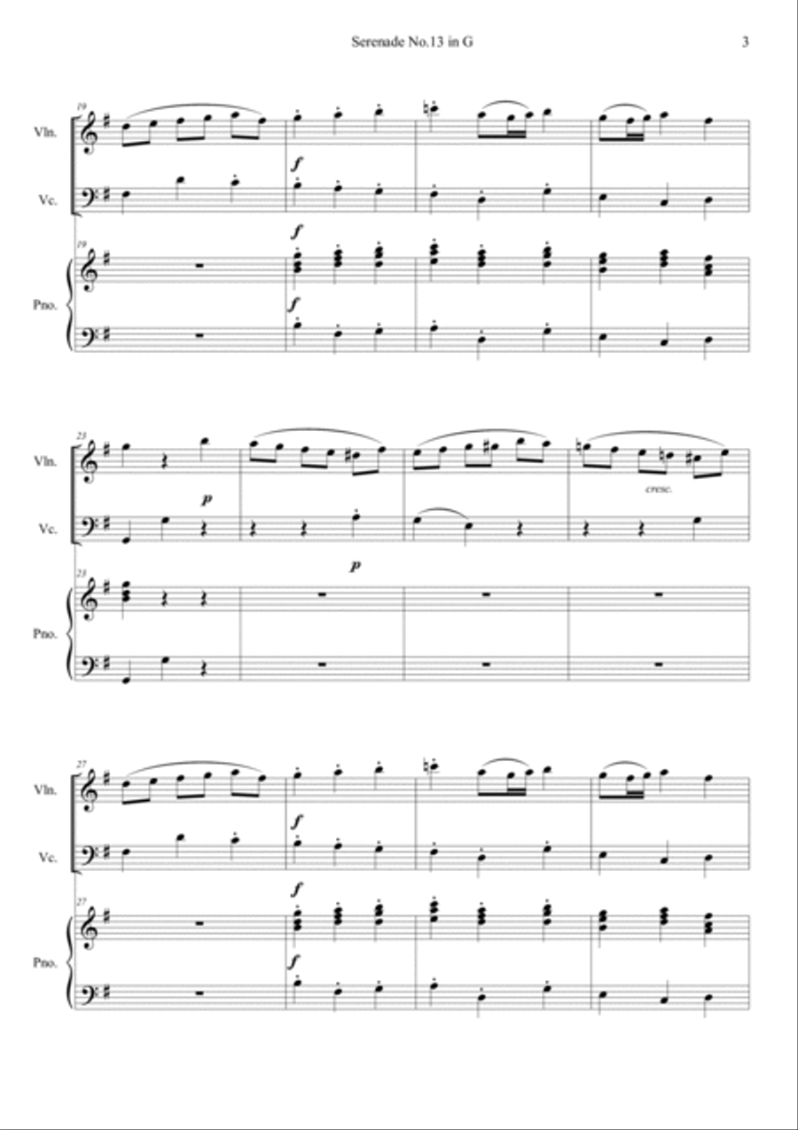 Serenade No.13 