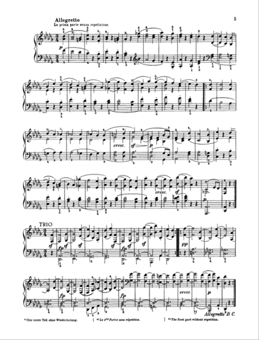 Sonata C sharp Minor Piano Solo scores gallery preview page 4