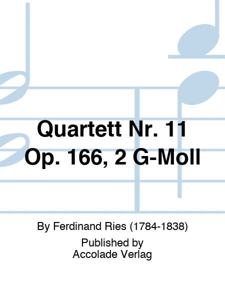 Quartett Nr. 11 Op. 166, 2 G-Moll