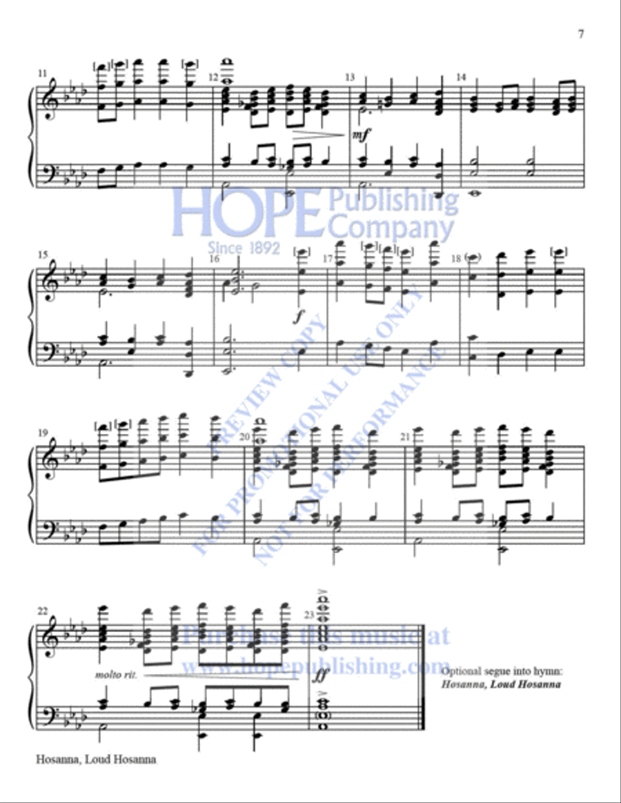 WORSHIP OPENERS: Handbell Introits, Vol 1 Handbell Choir scores gallery preview page 8