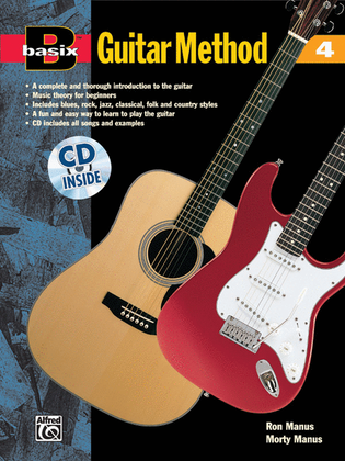 Book cover for Basix Guitar Method, Book 4