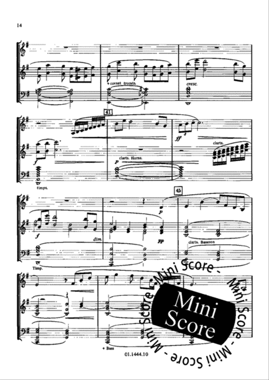 Concerto for Alto Saxophone and Band Concert Band scores gallery preview page 18