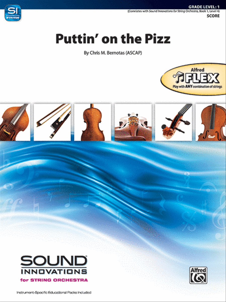 Puttin' on the Pizz Puttin' on the Pizz String Orchestra scores gallery preview page 1