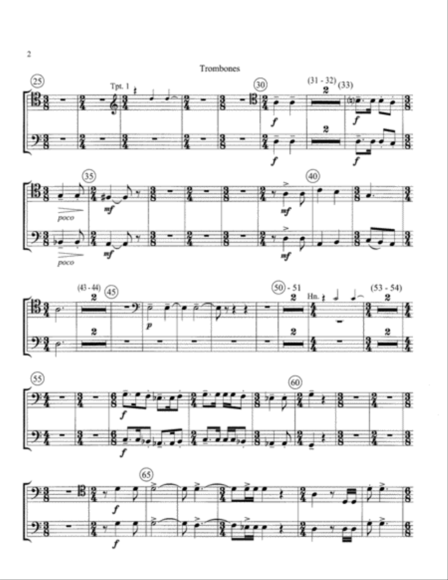 Jubilate Deo (O Be Joyful) Choir scores gallery preview page 6