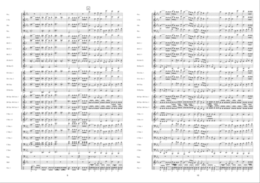 Police Academy Brass Band scores gallery preview page 6