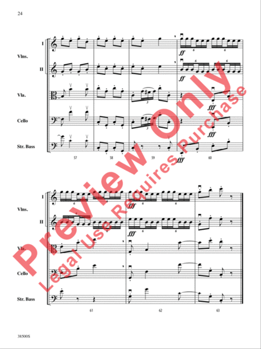 Nordic Suite String Orchestra scores gallery preview page 25