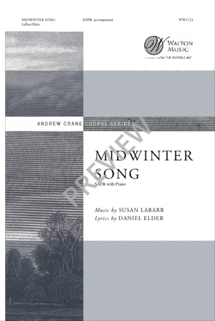 Midwinter Song Midwinter Song 4-Part scores gallery preview page 2