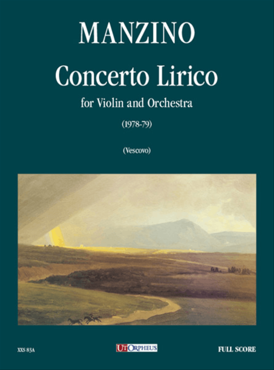 Concerto Lirico for Violin and Orchestra (1978-79)