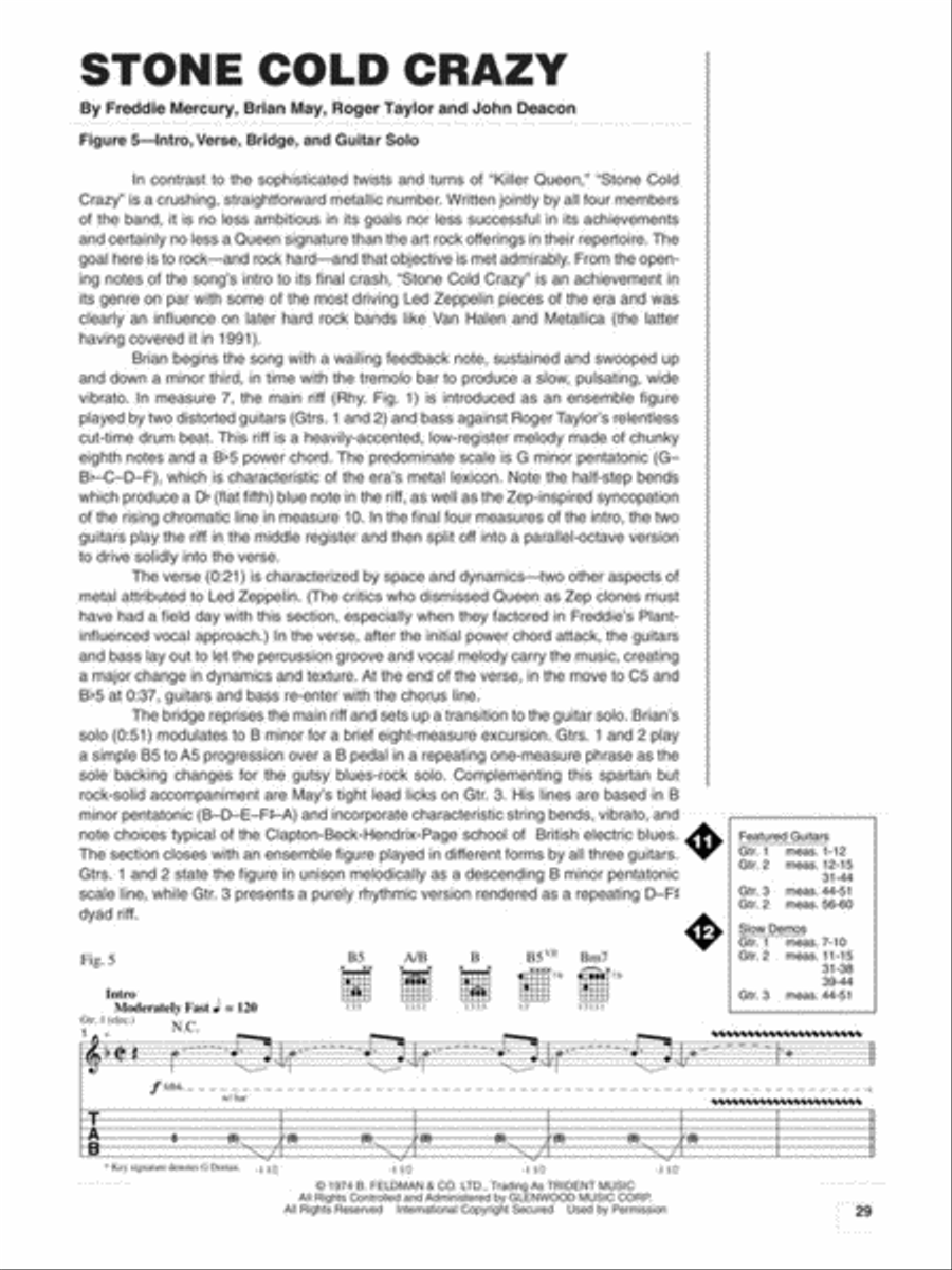 The Best of Queen Electric Guitar scores gallery preview page 4