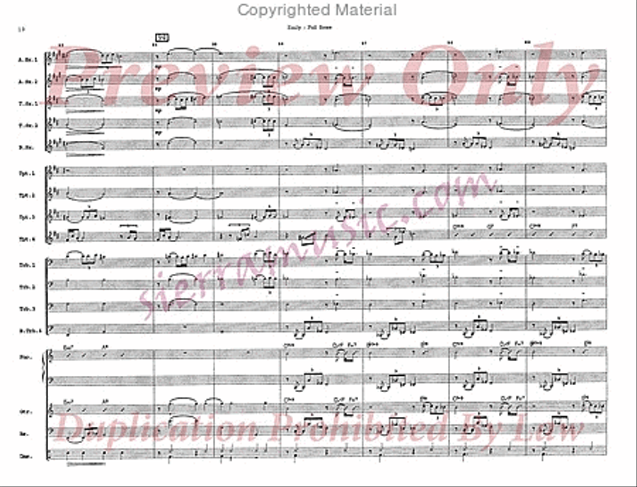 Emily Big Band scores gallery preview page 11