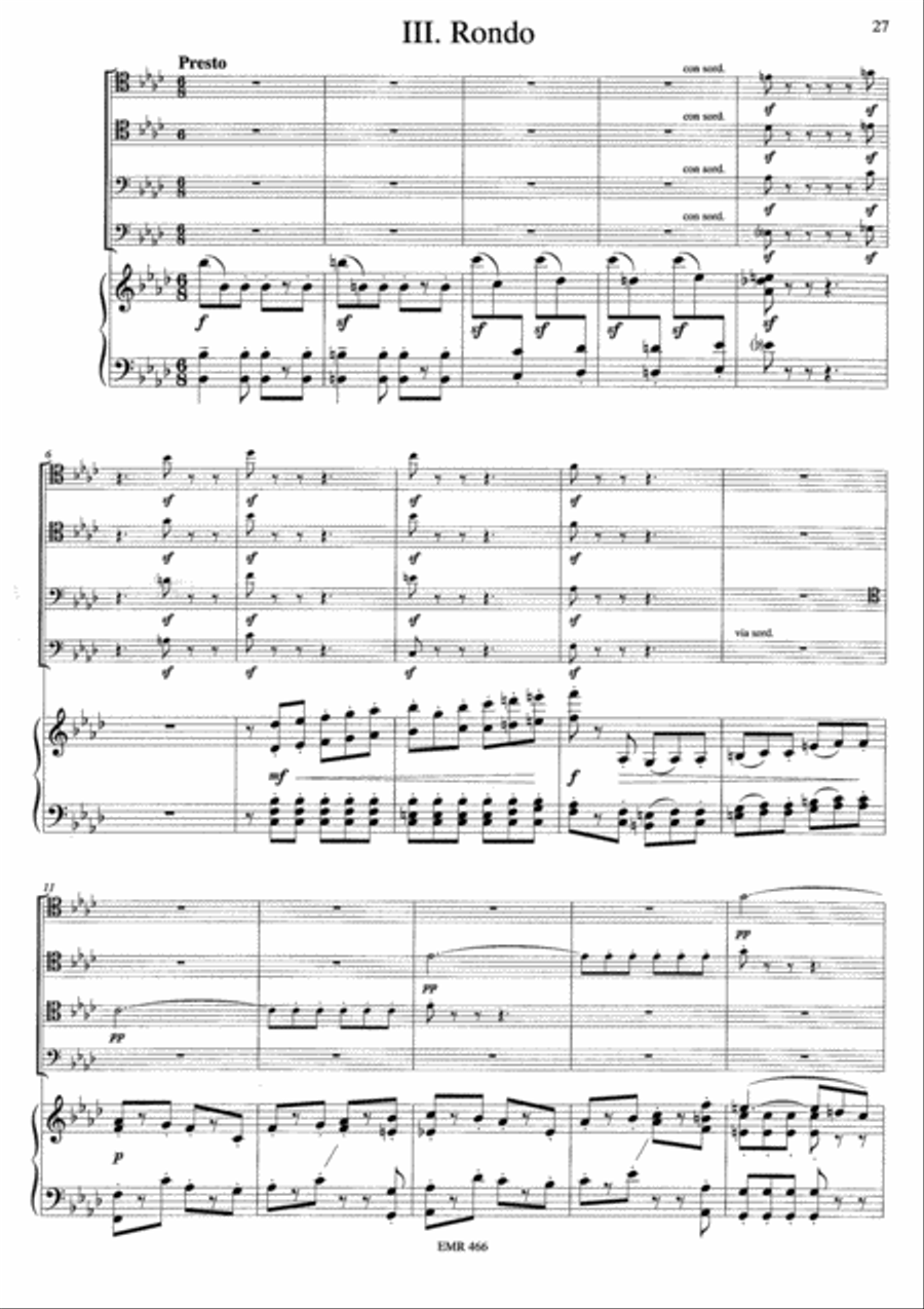Concertino Op. 115 by Jan Koetsier Trombone Quartet - Sheet Music page 13