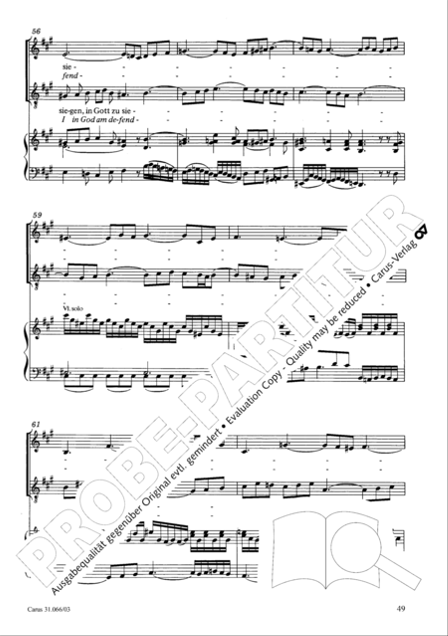 Be joyful, you Christians (Erfreut euch, ihr Herzen) ATB scores gallery preview page 50