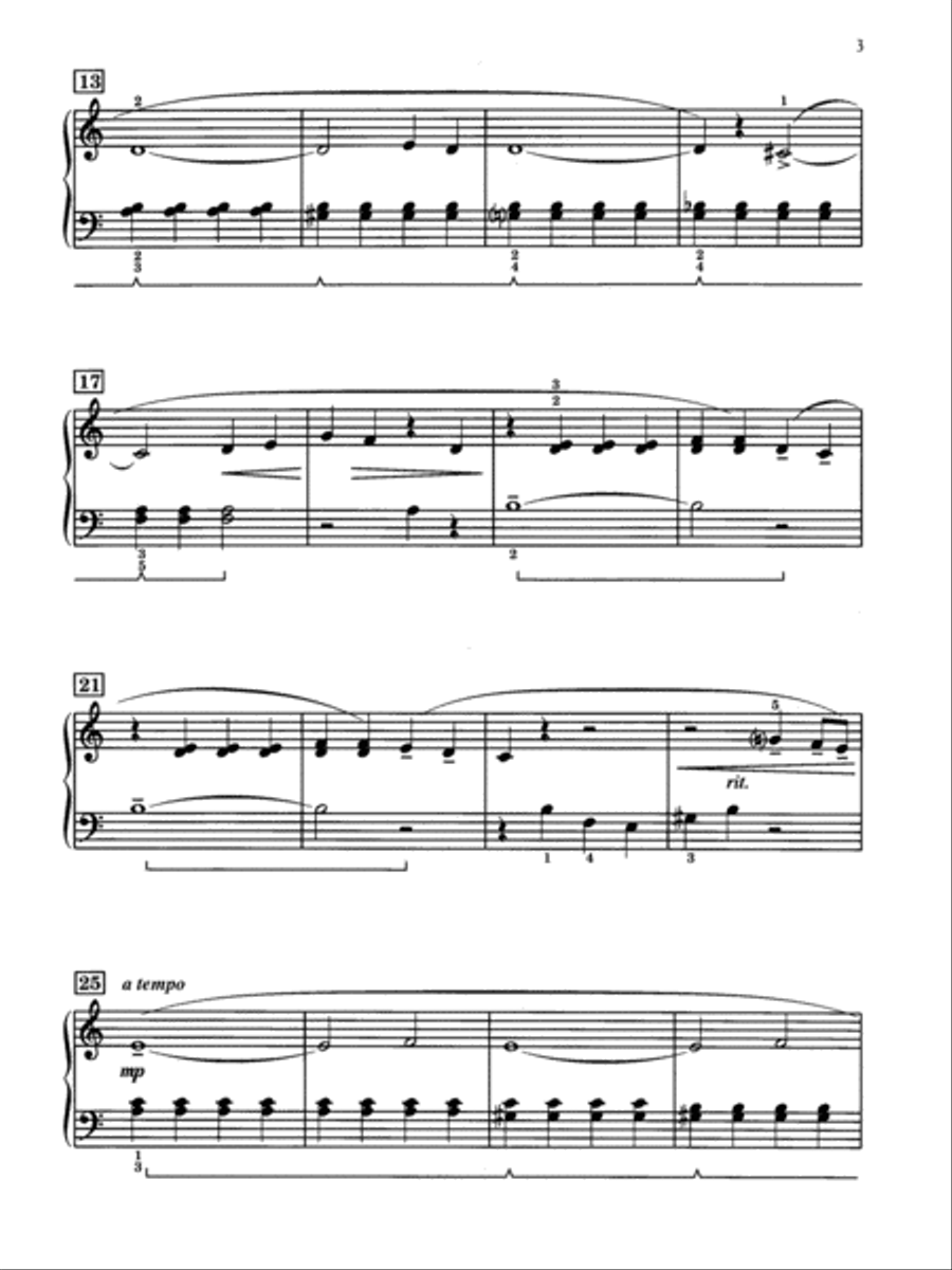 Prelude, Op. 28, No. 4 Small Ensemble scores gallery preview page 3
