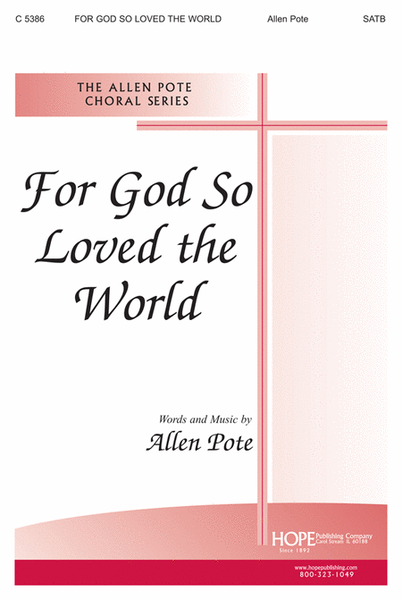 For God So Loved the World image number null
