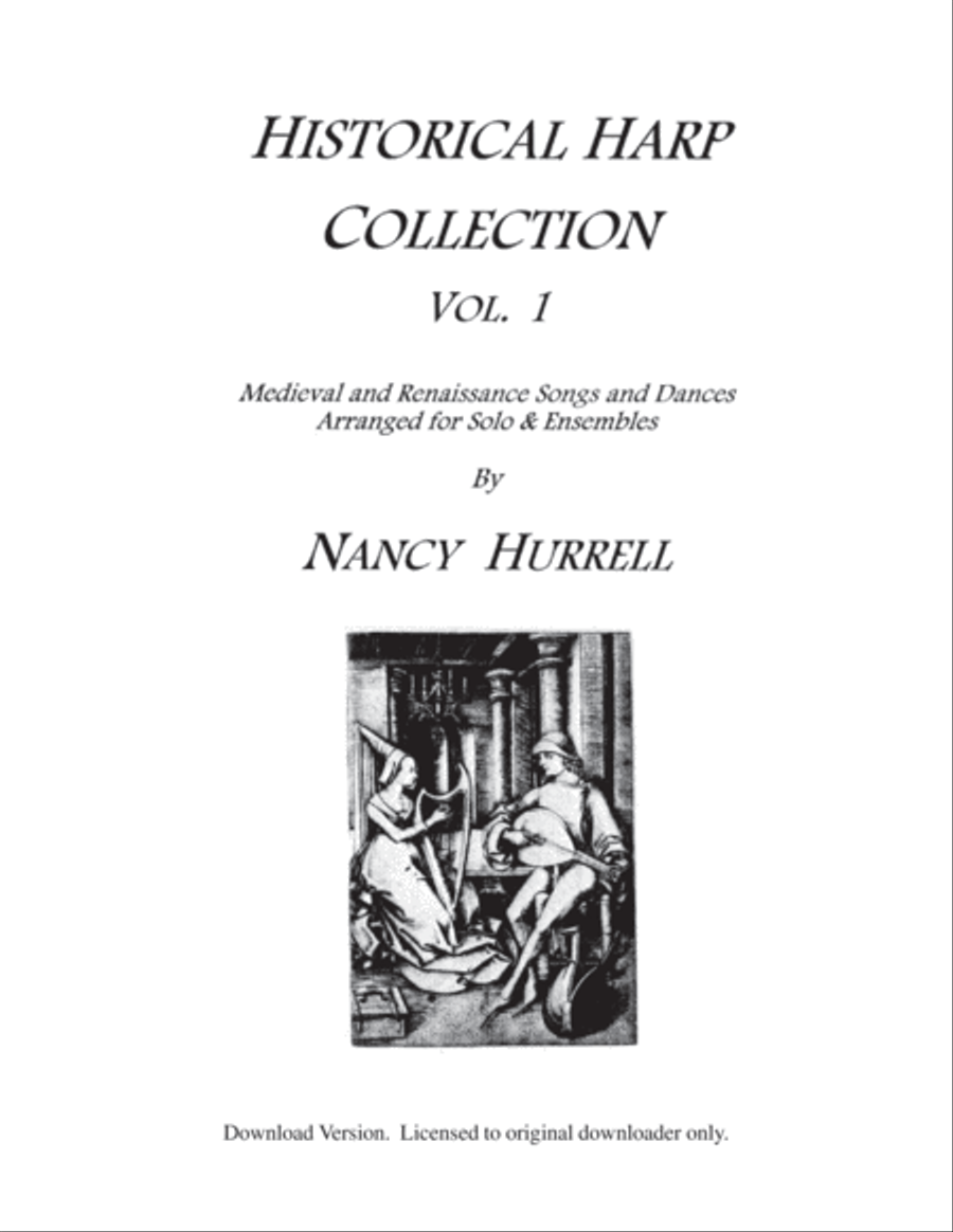 Historical Harp Collection Volume 1 Harp scores gallery preview page 2