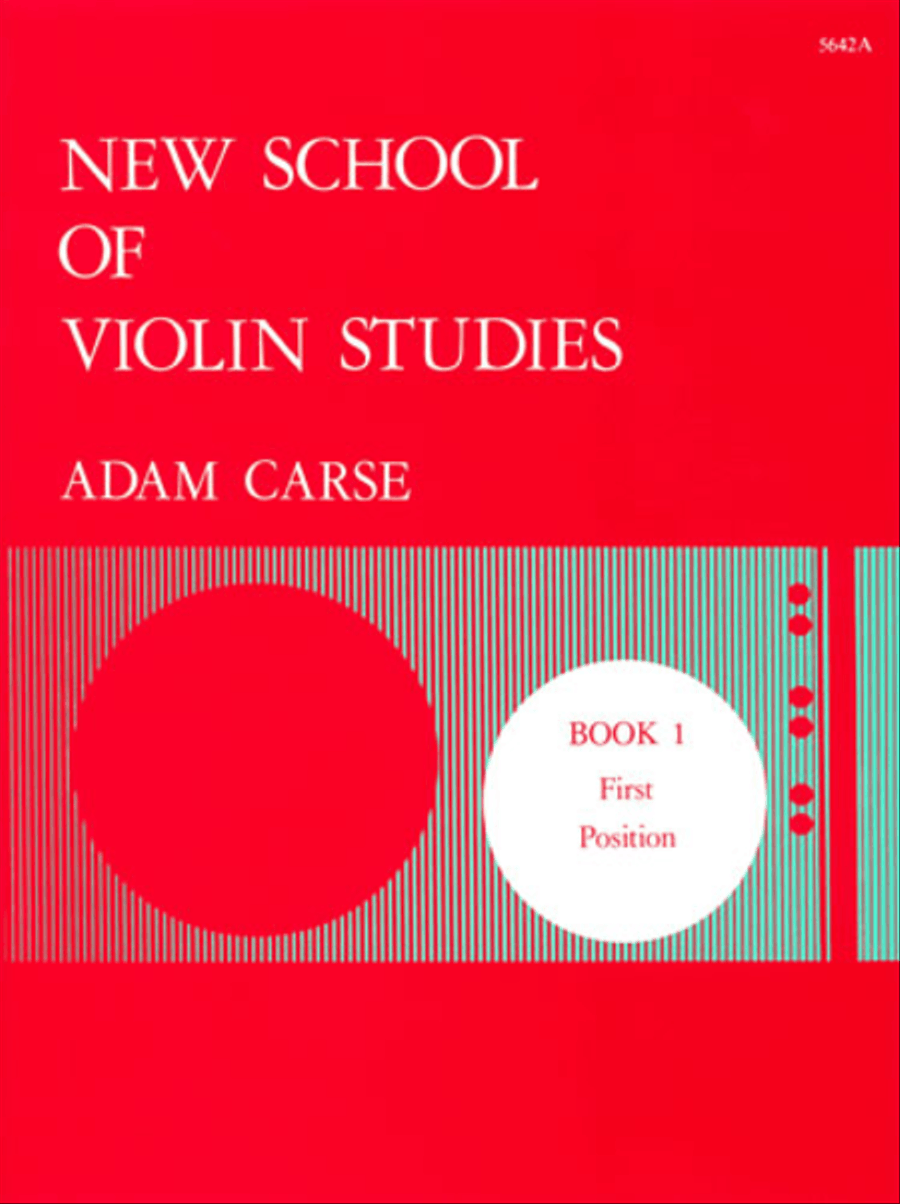 New School of Violin Studies. Book 1 Violin scores gallery preview page 1