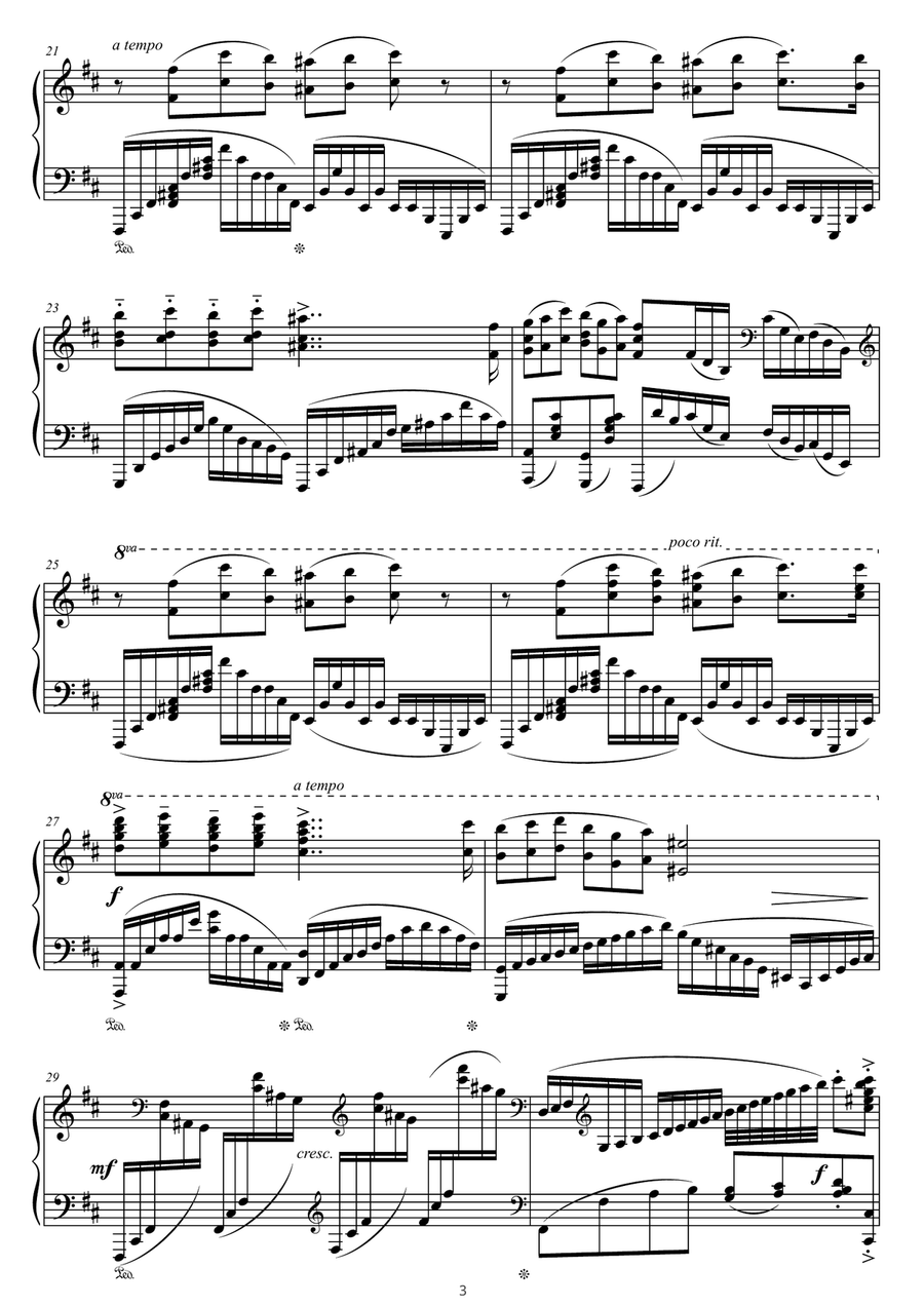 12 estudios flamencos para piano - Libro 2 Flamenco Guitar scores gallery preview page 5