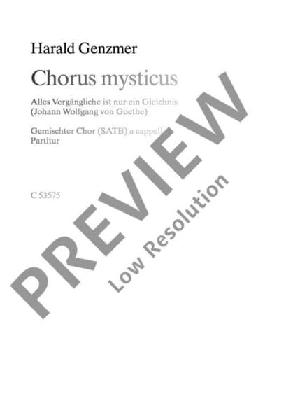 Chorus mysticus