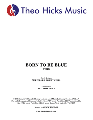 Book cover for Born To Be Blue