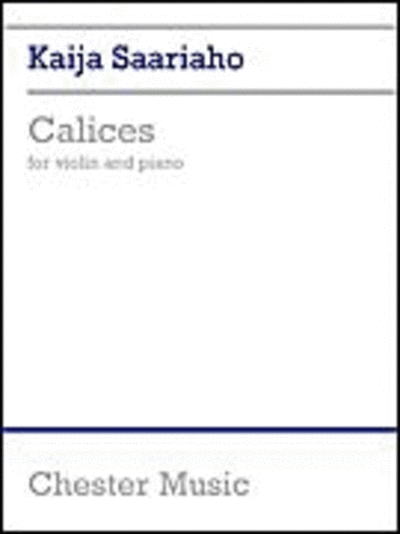 Calices by Kaija Saariaho Violin Solo - Sheet Music