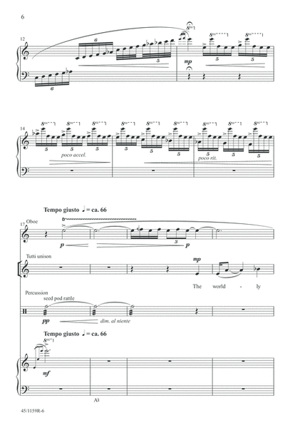 The Day of Hope - Choral/Full Score