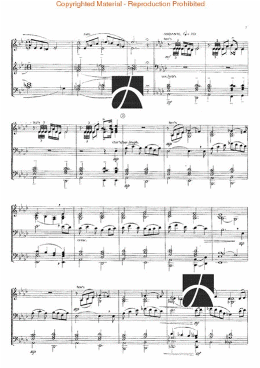 Oregon Concert Band scores gallery preview page 8