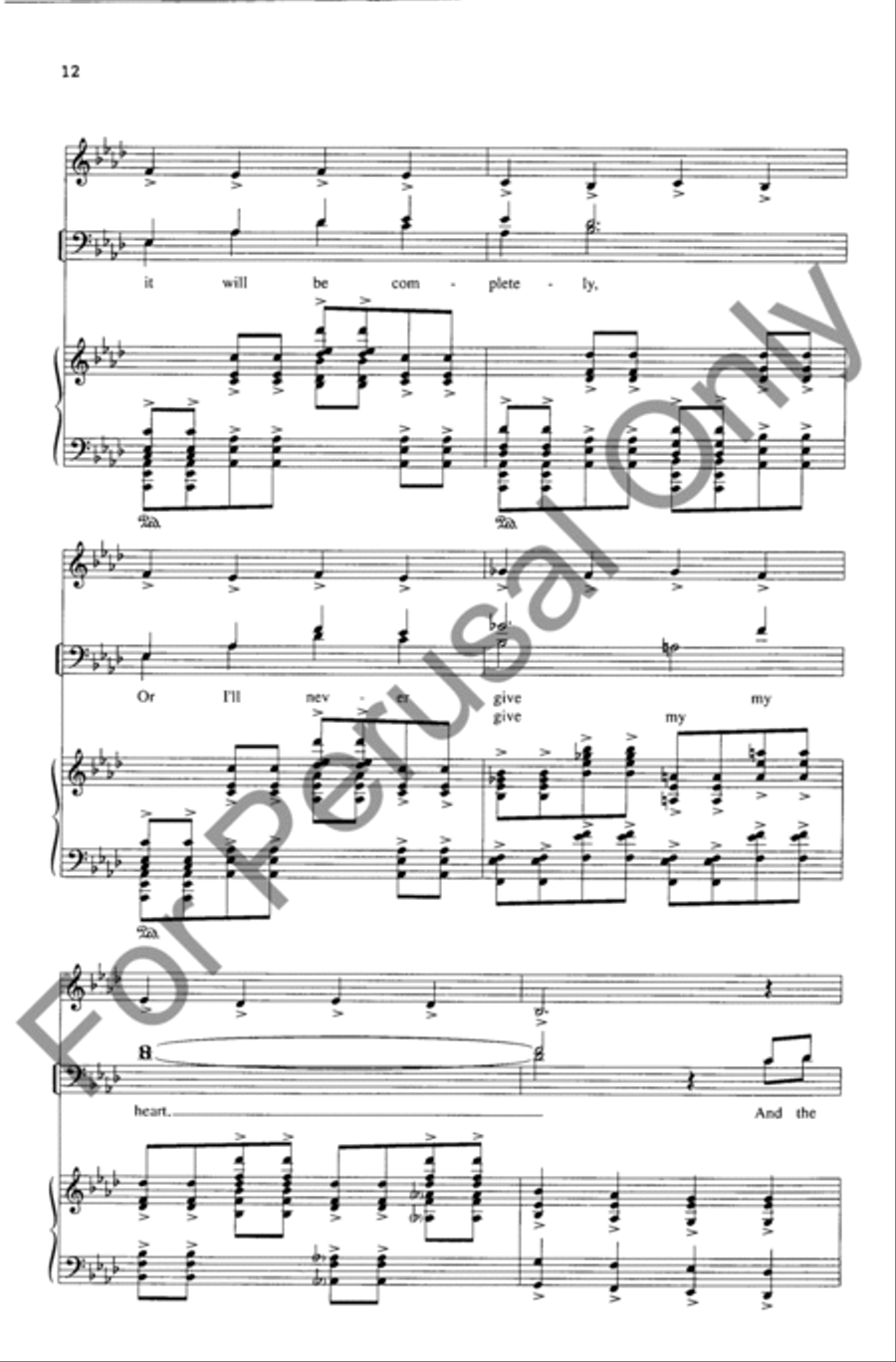 When I Fall In Love TTBB scores gallery preview page 12