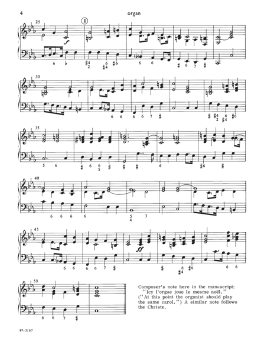 Messe de Minuit pour Noel (Organ score and instrumental parts on CD-ROM) Flute scores gallery preview page 3