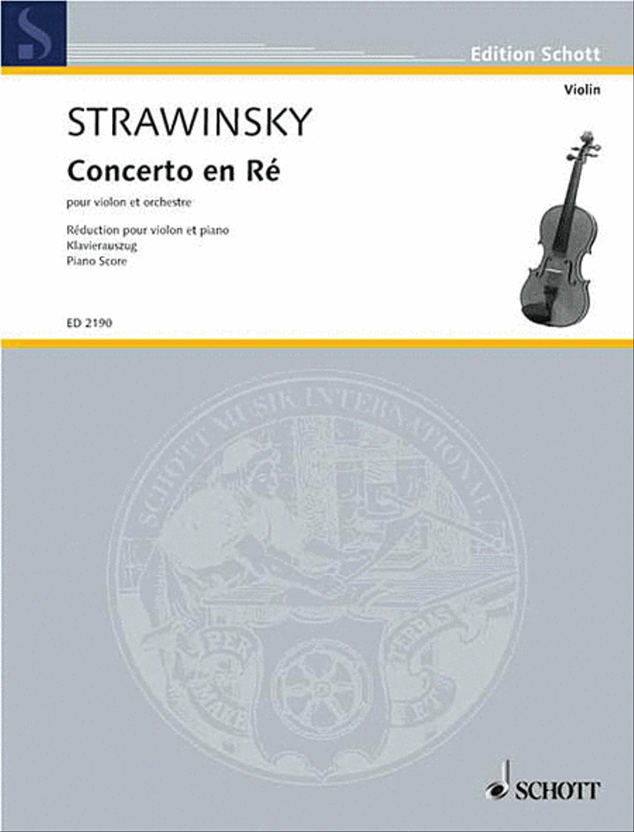 Concerto En Re - Concerto In D Violin Solo scores gallery preview page 1