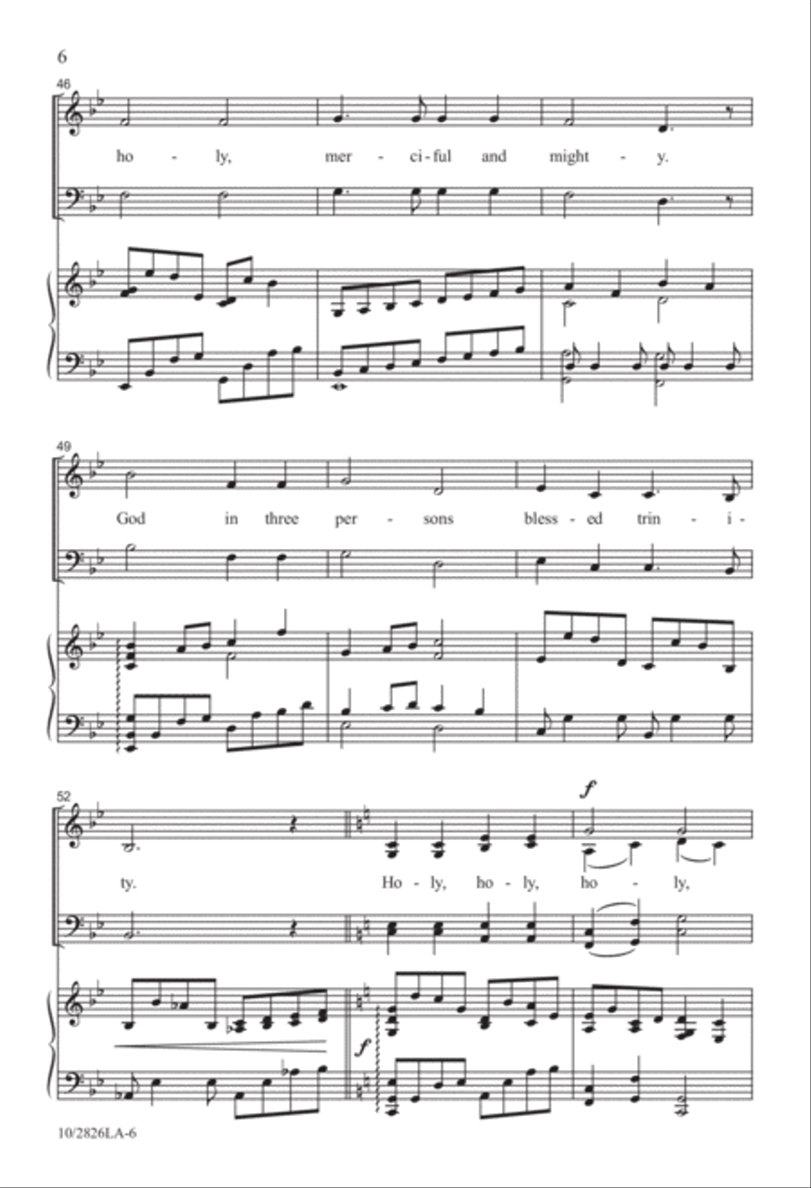 We Worship You Alone We Worship You Alone 4-Part scores gallery preview page 6