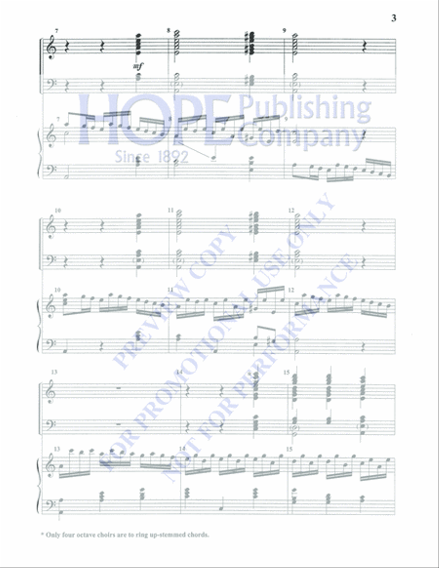 Alleluia 4-Octaves scores gallery preview page 3