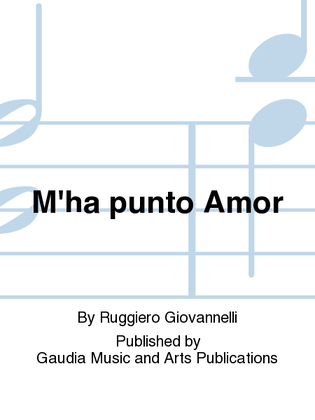 Book cover for M'ha punto Amor