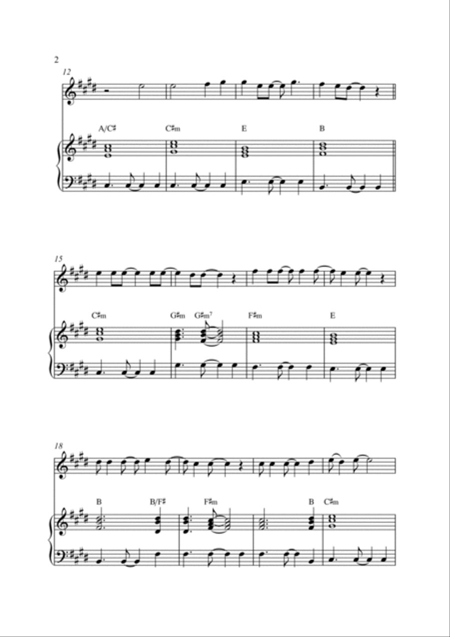 La Isla Bonita Flute scores gallery preview page 2