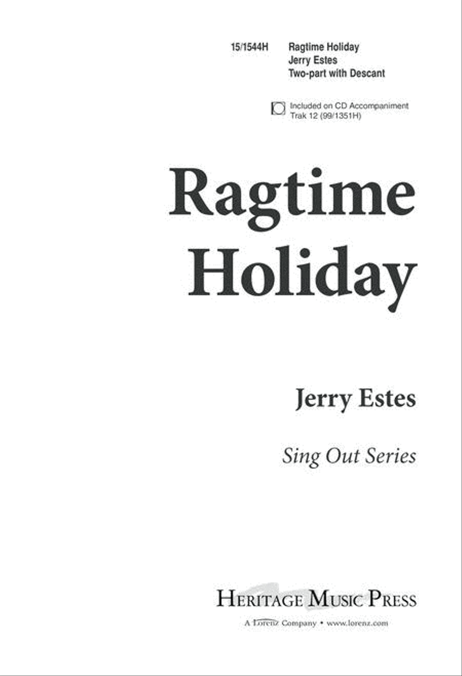 Ragtime Holiday 2-Part scores gallery preview page 1