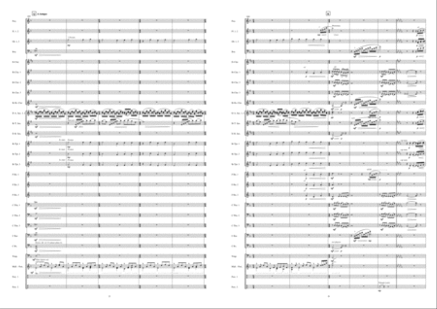 Musica Festiva Concert Band scores gallery preview page 14