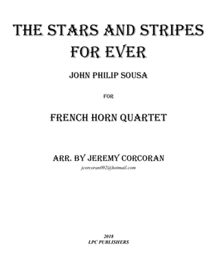 The Stars and Stripes Forever for French Horn Quartet