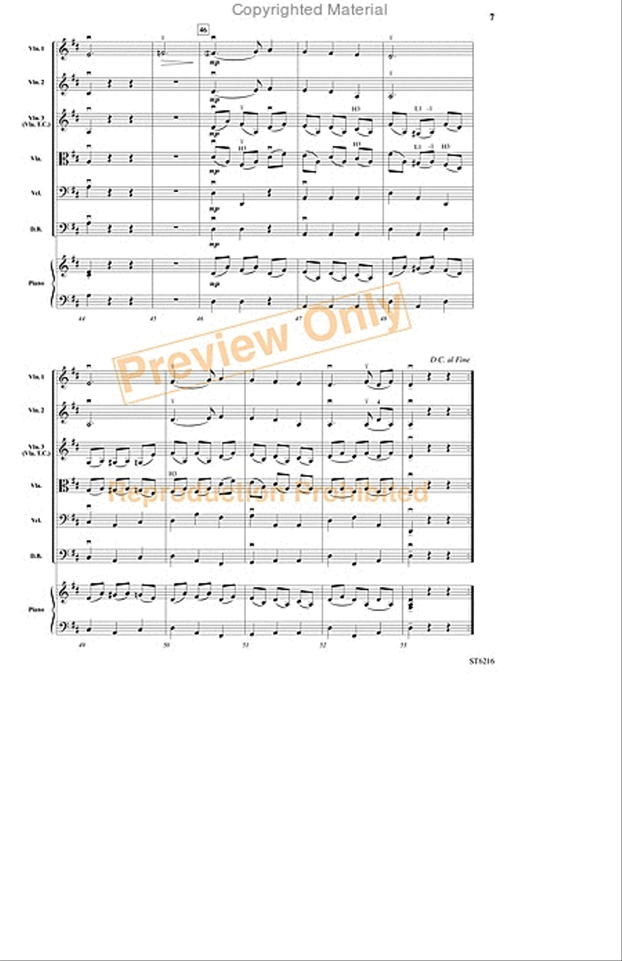 Minuetto from Symphony No. 35 