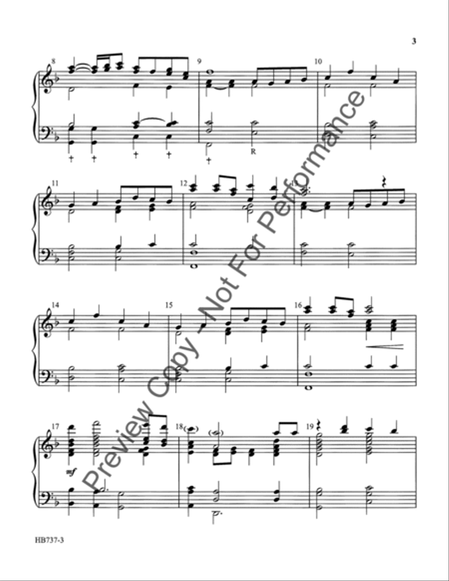 Savior, Like a Shepherd Lead Us - Larson 5-Octaves scores gallery preview page 4